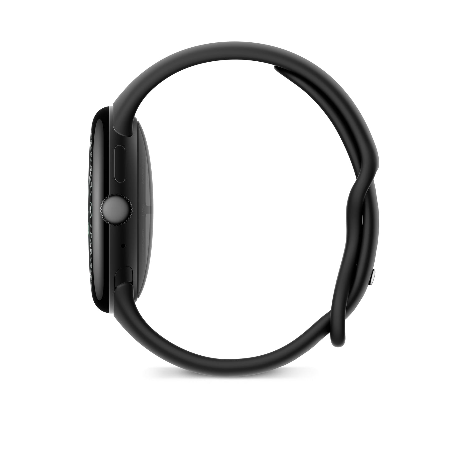 Google Pixel Watch 4 (45mm) - Android smartwatch with comprehensive health and fitness tracking and Gemini support - Matte Black aluminum body - Obsidian sports band - LTE