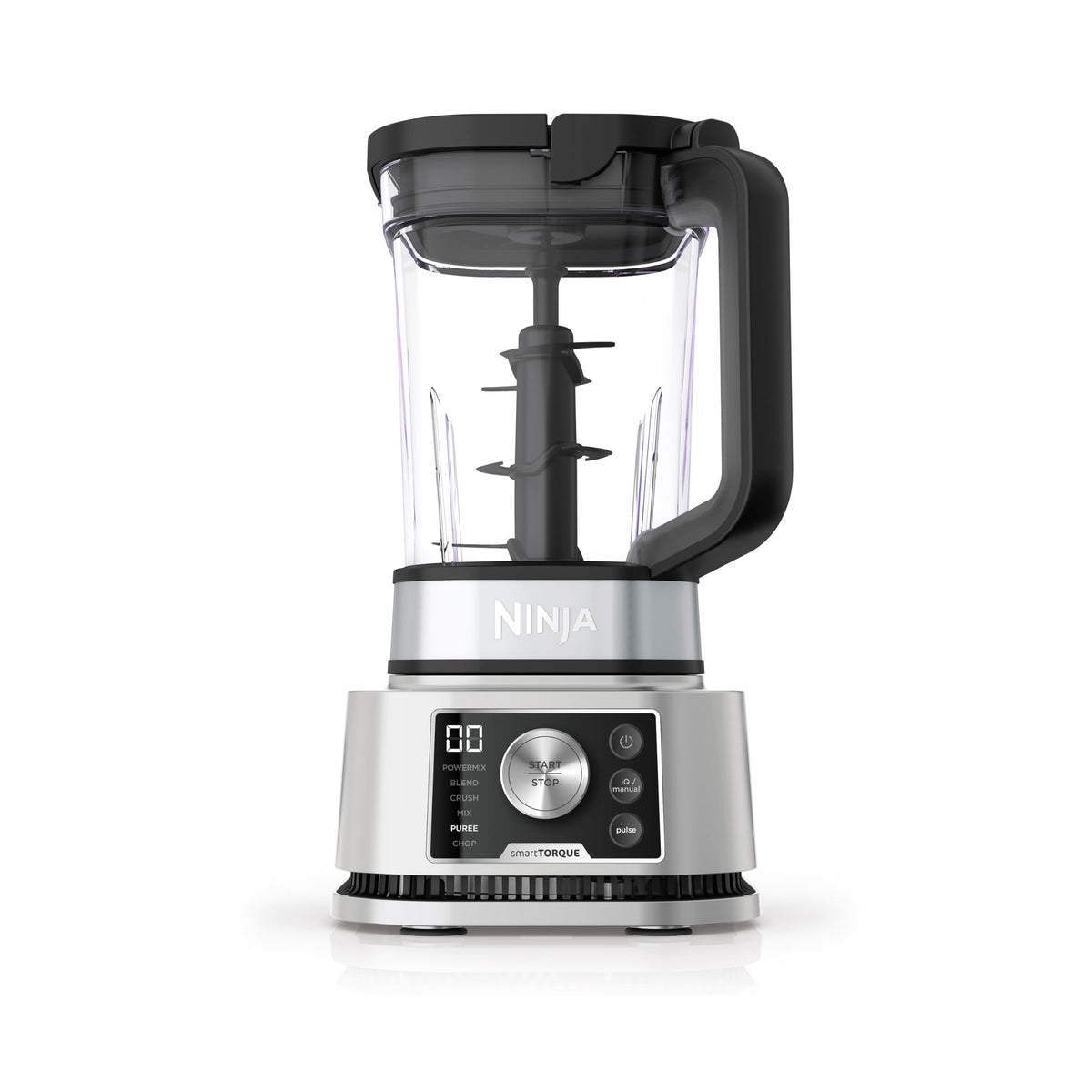 Ninja Foodi Power Nutri Mixer Smoothie Maker 3-in-1, Silver CB350EU