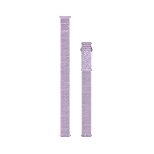 Garmin Quick Release Band 18 mm, Textile, Pink Meringue/Light Purple - 010-14400-01