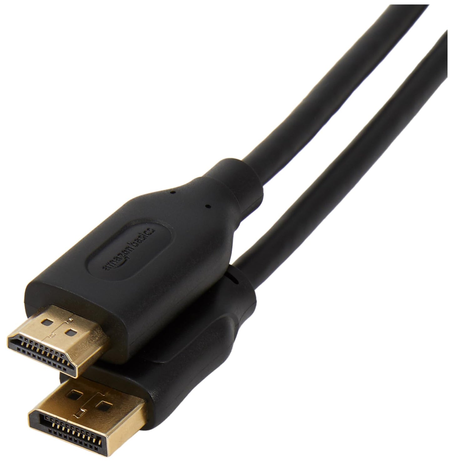 Amazon Basics DisplayPort to HDMI, 1.8 m, 10 pieces, black - DPH12M-6FT-10P