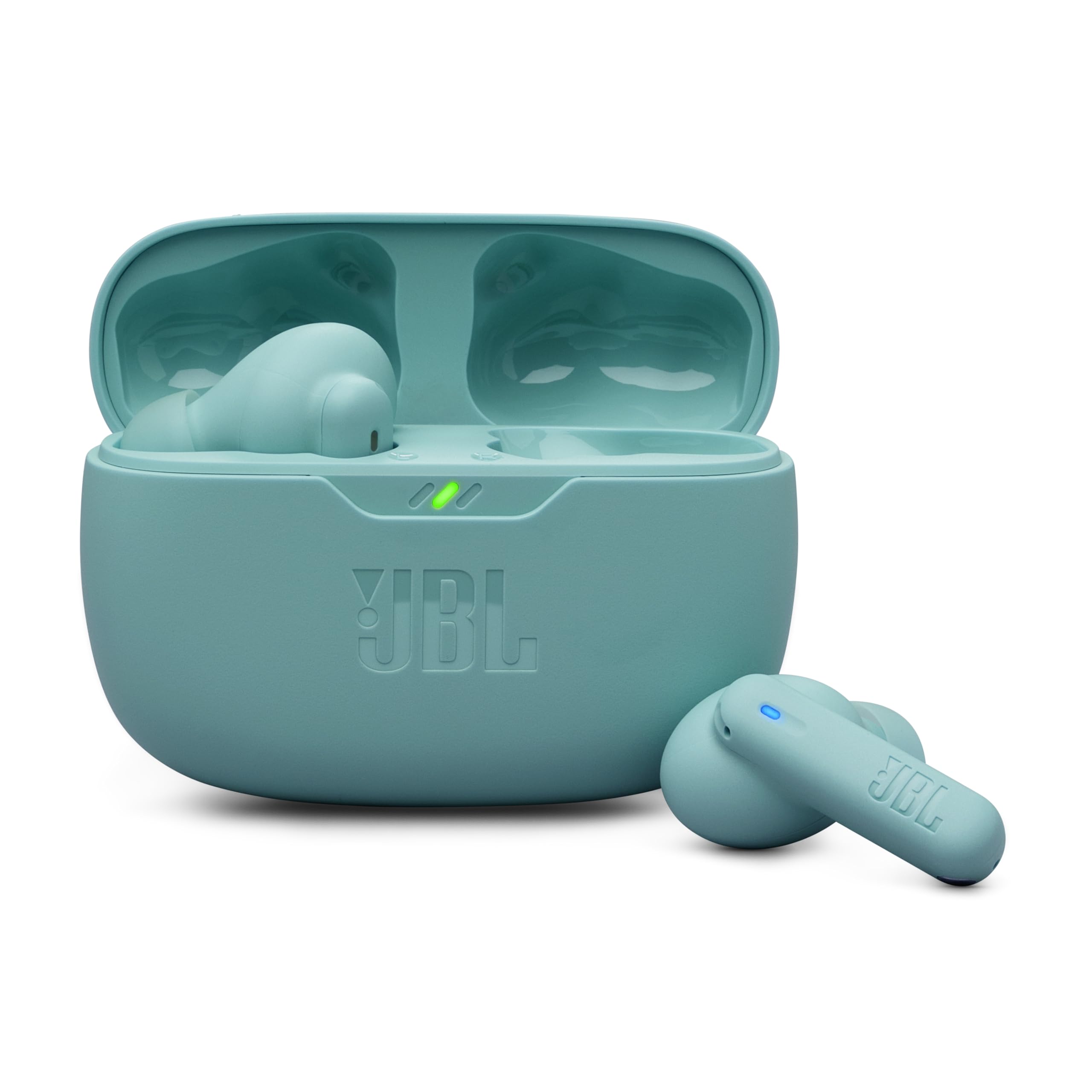 JBL Wave Beam 2, wireless Bluetooth in-ear headphones with noise canceling, 40 h playback time, JBL Pure Bass Sound, Smart Ambient technology and multipoint connection, blue - JBLWBEAM2BLU