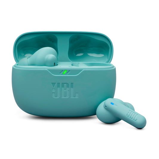 JBL Wave Beam 2, wireless Bluetooth in-ear headphones with noise canceling, 40 h playback time, JBL Pure Bass Sound, Smart Ambient technology and multipoint connection, blue - JBLWBEAM2BLU