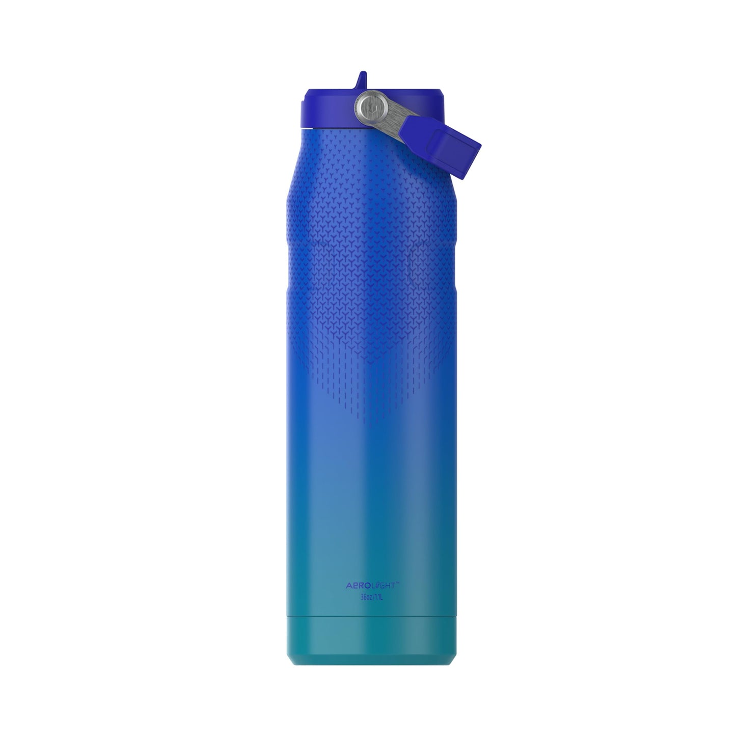 Stanley 1913 Flip Straw Drinking Bottle with Straw 1.06L - Thermal Mug Cools for 17 Hours - Ice Cold for 4 Days - BPA Free - Leakproof - For Cup Holders - Dishwasher Safe - Pacific Hypergrip - 100000130325