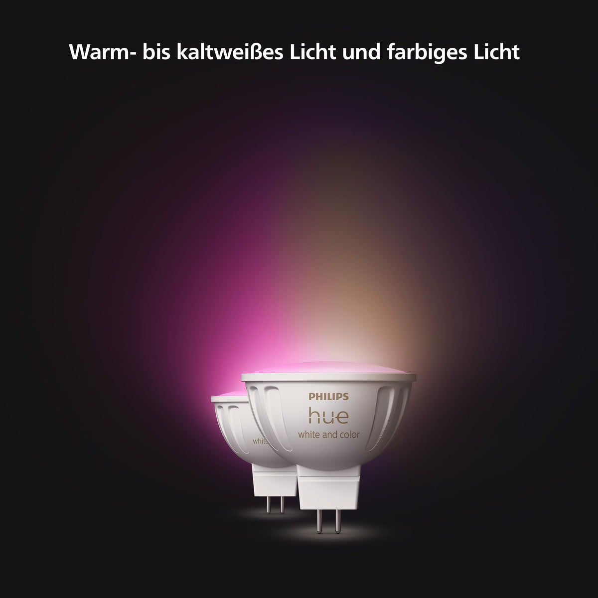 Philips Hue MR16 LED Lampă, pachet de 2 - 929003575302