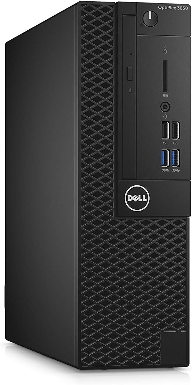 DELL Optiplex 3050 SFF Desktop Computer, Intel Core i5-7500, 8GB RAM, 256GB SSD, WiFi, Bluetooth, QWERTY Keyboard, Windows 11 Pro (Refurbished)