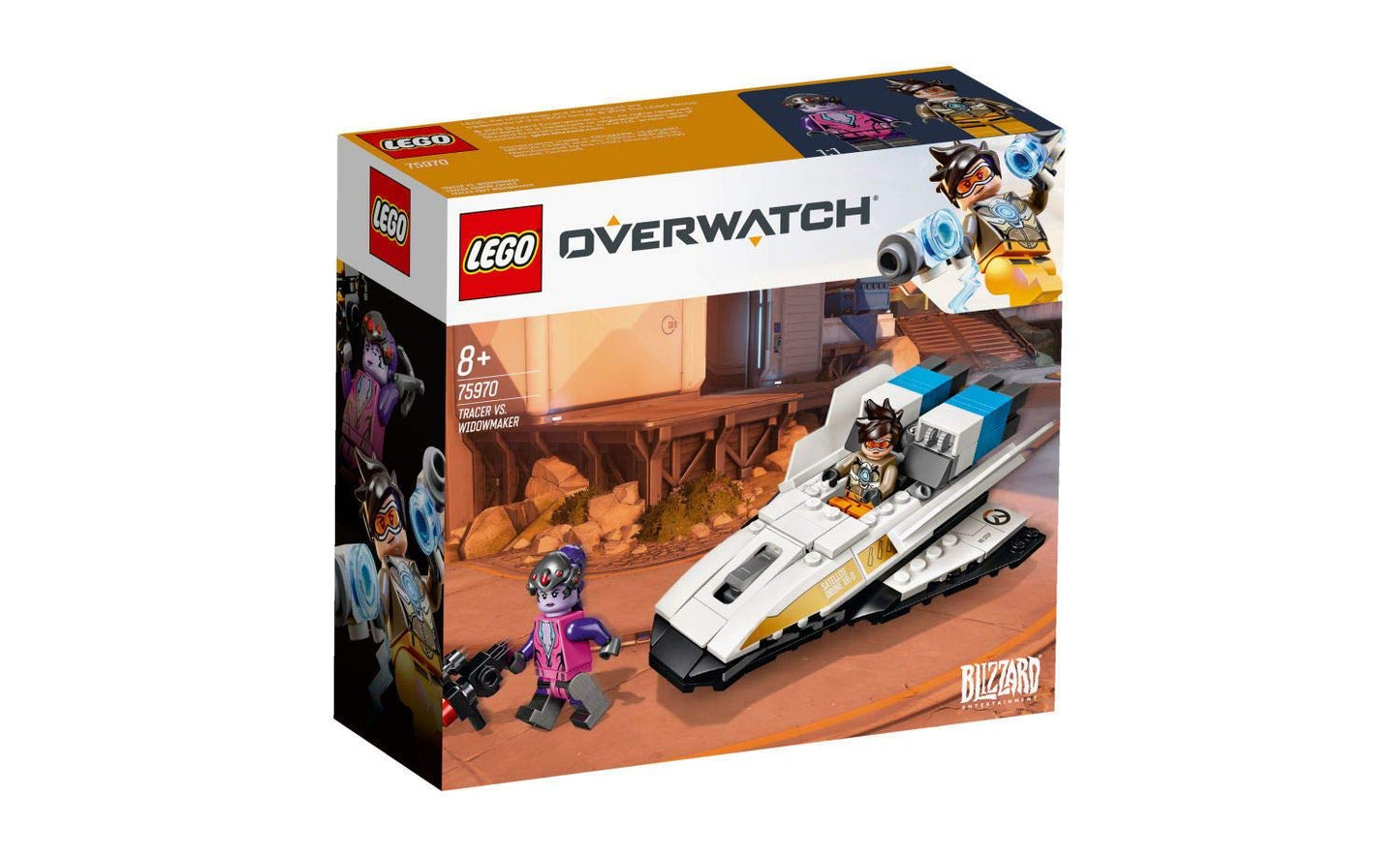 LEGO 75970 Overwatch Tracer vs. Widowmaker