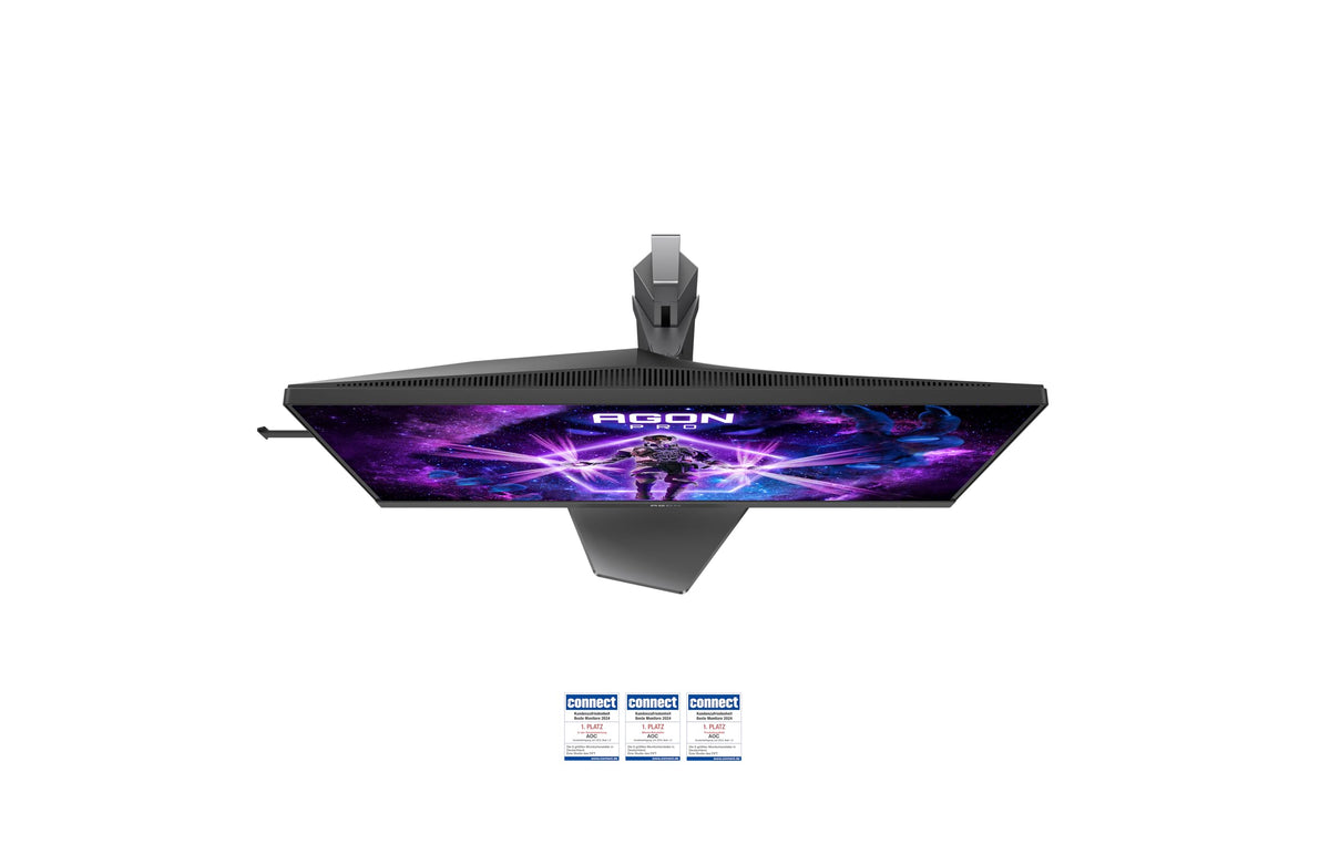 AOC AG246FK6 Monitor de gaming de 24 inch FHD cu hub USB, 610Hz, panou TN Esports, 0.5ms GtG, HDR400, compatibil G-Sync, ajustabil pe înălțime, (1920x1080 HDMI 2X 2.1) negru