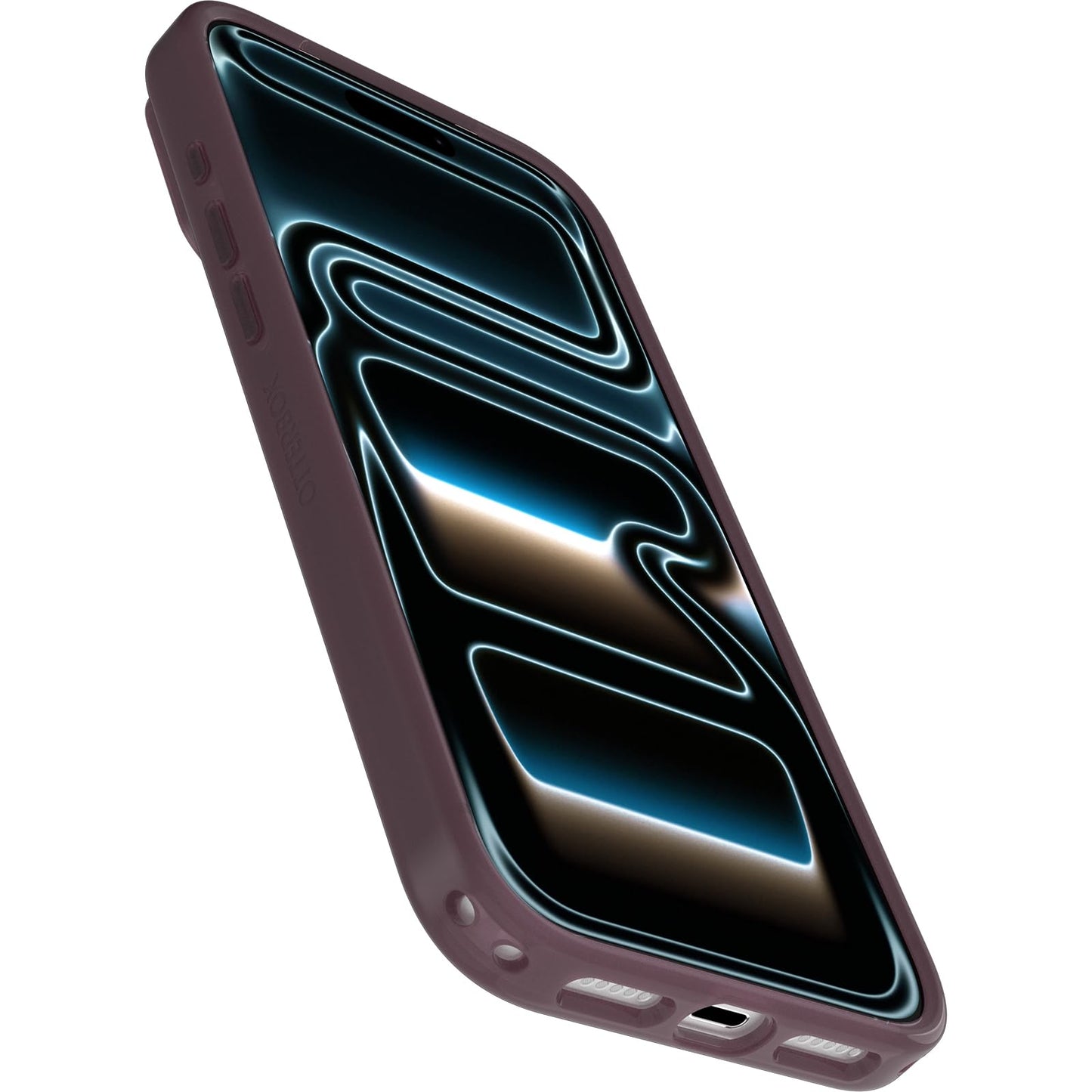 OtterBox Symmetry Series Clear MagSafe Transparent Case for iPhone 17 Pro Max, Shockproof Drop Proof Protective Case, 3X Military Grade Tested, Clear/Pink - 77-98872