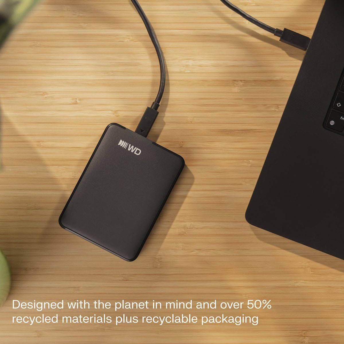WD 2 TB Elements Portable Festplatte, USB-C®-Konnektivität, Graphitschwarz - WDBDTV0020BBK