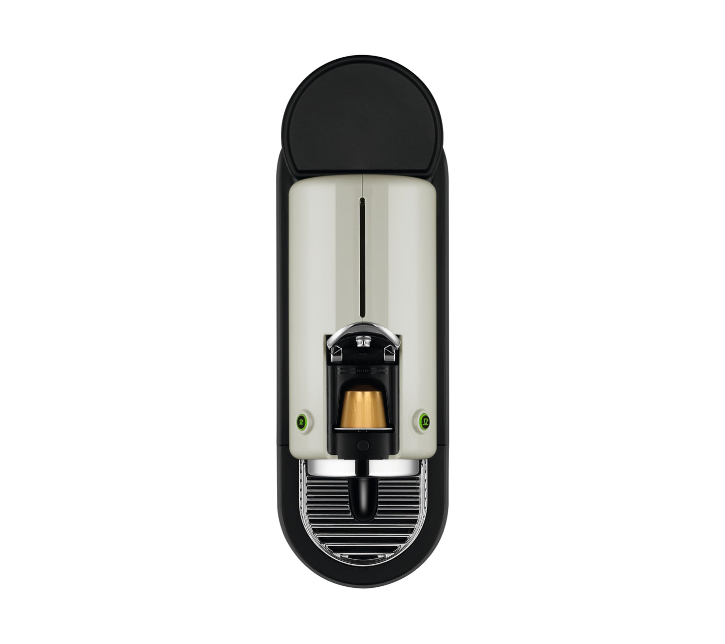 Nespresso De'Longhi EN167.W Citiz coffee capsule machine, high pressure pump and ideal heat control without Aeroccino (milk frother), energy saving function, 1260W, 37.4 x 11.9 x 25.5 cm, cream white
