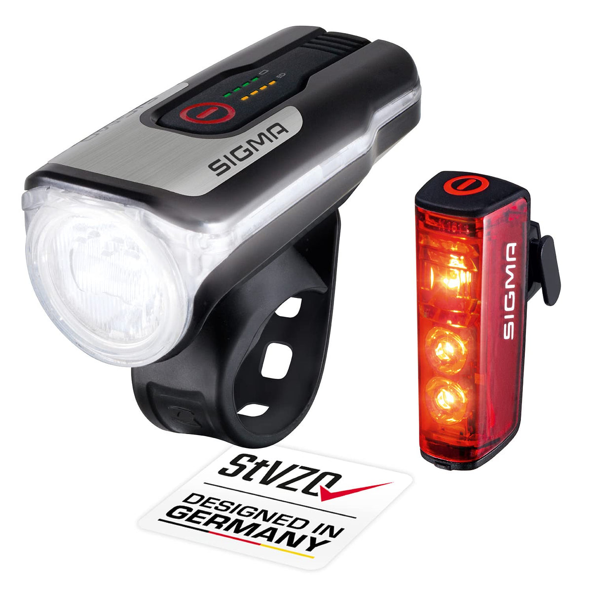 Set lumini biciclete LED SIGMA Aura 80 si Blaze | Aprobat StVZO - 2022072914