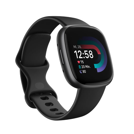 Fitbit Versa 4 Black/Graphite (FB523BKBK)
