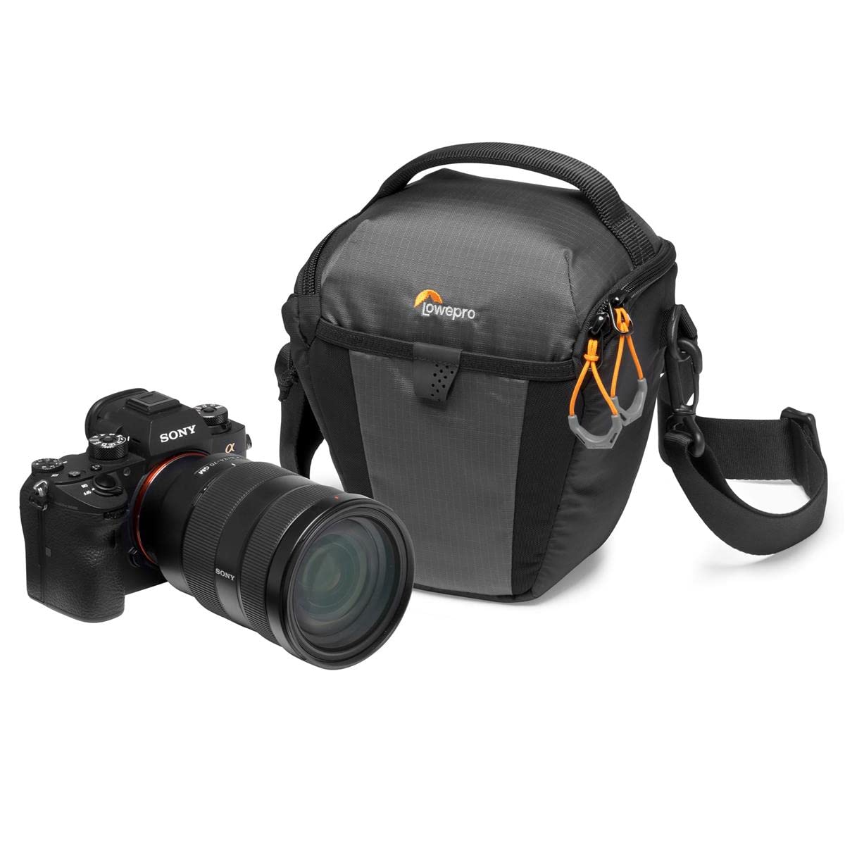 Lowepro Photo Active TLZ 45 AW Toploader for DSLR and mirrorless cameras - Removable shoulder strap - Storage pockets - for mirrorless such as Sony Alpha 9 - LP37345-PWW