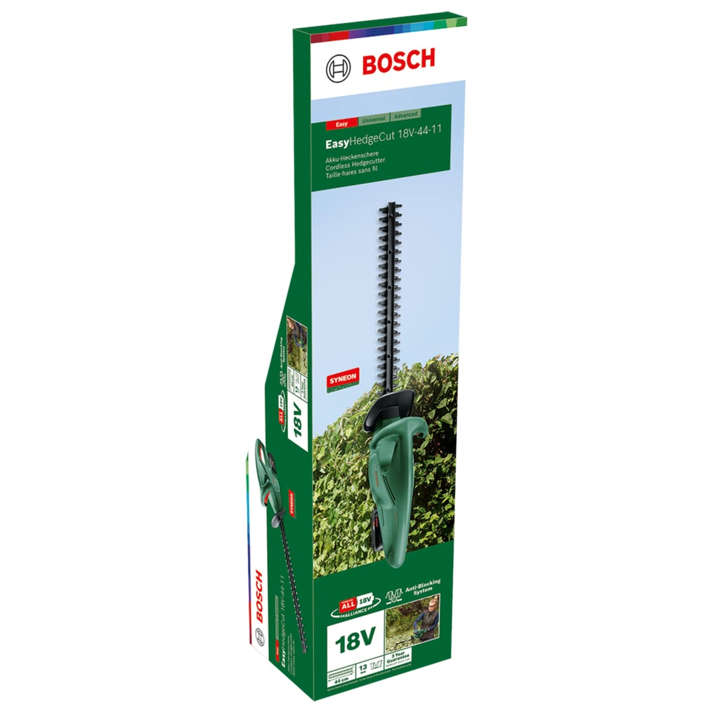 Bosch cordless hedge trimmer EasyHedgeCut 18V-44-11 12.0 - 0600849H07