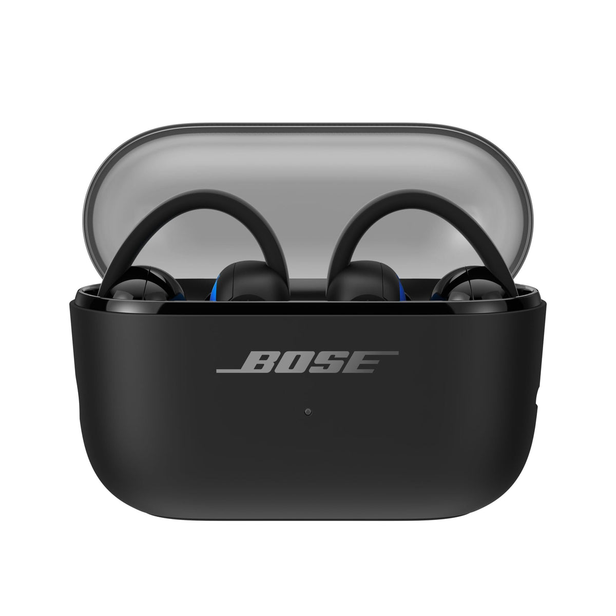 Bose Sport Open Earbuds – căști wireless, cu prindere, încărcare USB-C, până la 22 de ore de redare, rezistente la transpirație, IP54, potrivite pentru antrenamente, microfoane pentru apeluri clare, negru - 901149-0010
