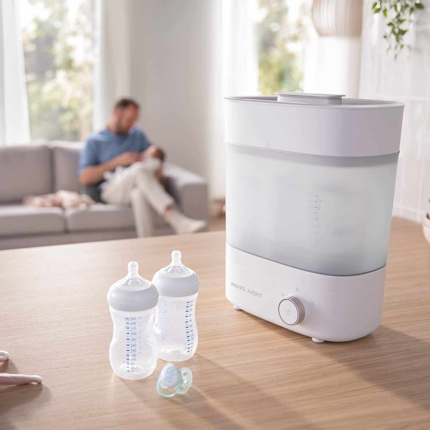 Philips Avent sterilizer (model SCF293/00) & Avent digital thermometer (model SCH480/00)