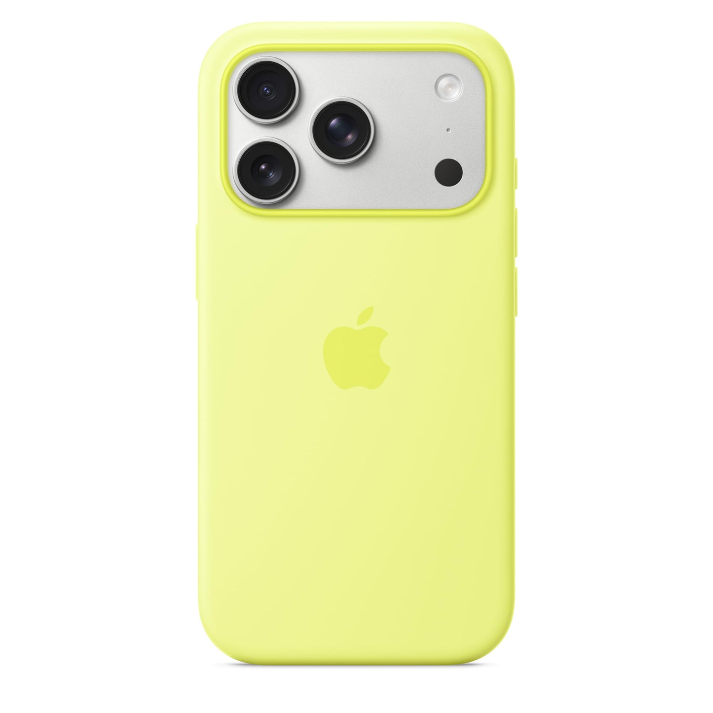 Apple iPhone 17 Pro Silicone Case with MagSafe - Neon Yellow  - MGFF4ZM/A