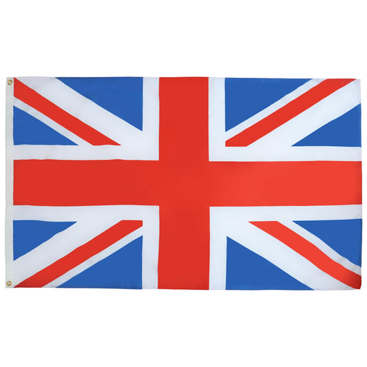 AZ FLAG - United Kingdom Flag - 250x150 cm - British Large Flag 100% Polyester with Brass Eyelets - 300g - K_172