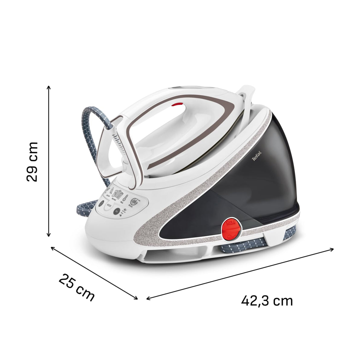 Tefal Stație de călcat cu aburi Pro Express Ultimate, 7,7 Bar, 155 g/Min - GV9567