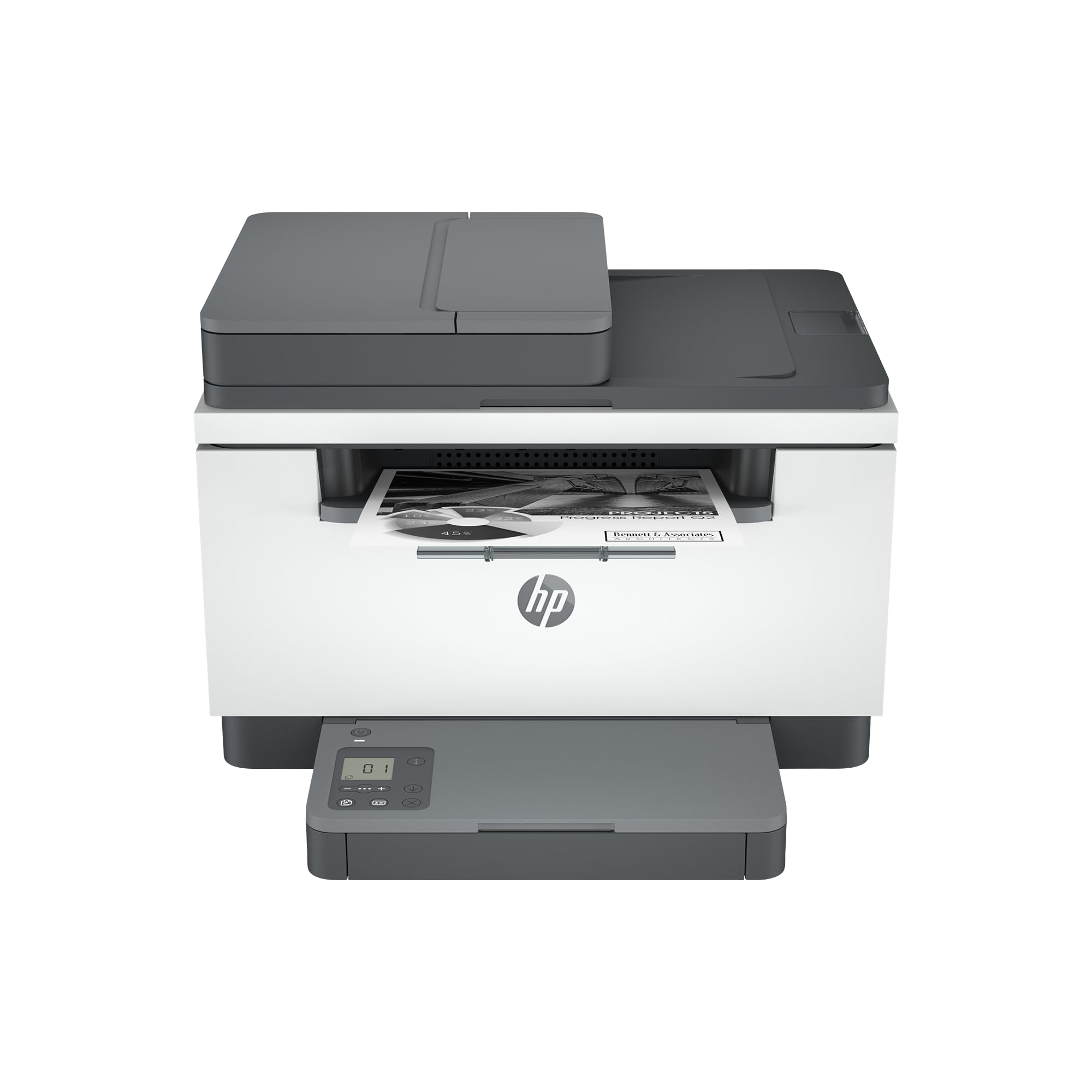 HP LaserJet MFP M234sdn multifunction laser printer, printer, scanner, copier, document feeder, LAN, duplex, gray-white, 29 ppm - 9YG02F