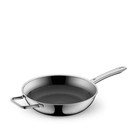 WMF Profi Resist braising pan 28cm induction, high, coated with multi-layer material, high edge, honeycomb structure, stainless steel handle, oven-safe - 1756486411