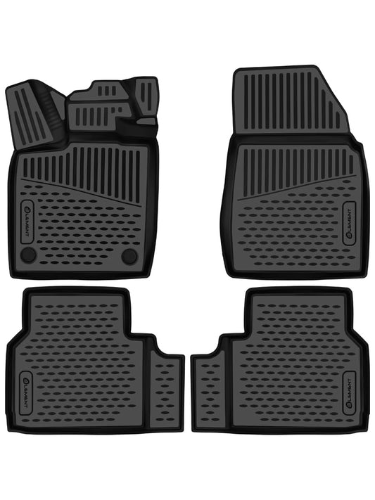 Element 3D Covorase din cauciuc potrivite pentru Ford Explorer EV | 2024 - Prezent | 100% covorase de interior pentru toate condițiile meteo din TPE, margine înaltă, impermeabile, antiderapante, fără miros - EXP.ELEMENT3DAN1123210k