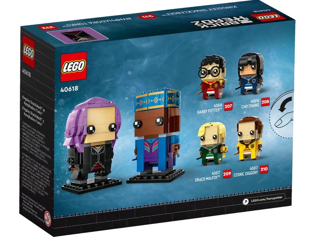LEGO BrickHeadz - Kingsley Shacklebolt? & Nymphadora Tonks? - 6442645