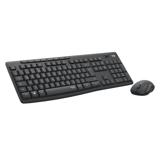 Logitech MK295 Silent Wireless Keyboard-Mouse Set - 8551681