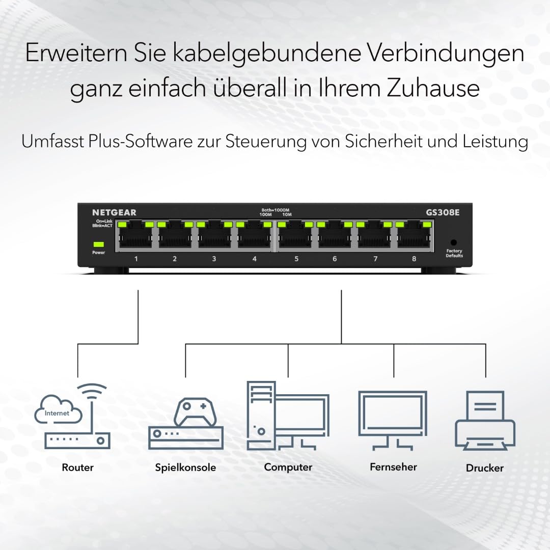 Netgear GS308E (GS308E-400EUS)