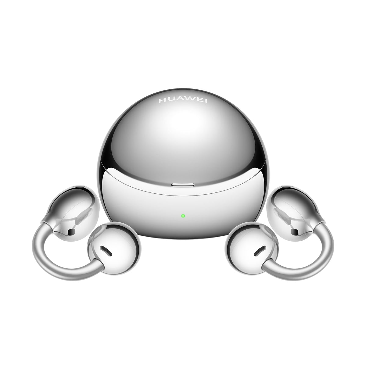 Căști wireless HUAWEI FreeClip 2 S, confort pe tot parcursul zilei, 5,1 g, argintiu - Robin-T02