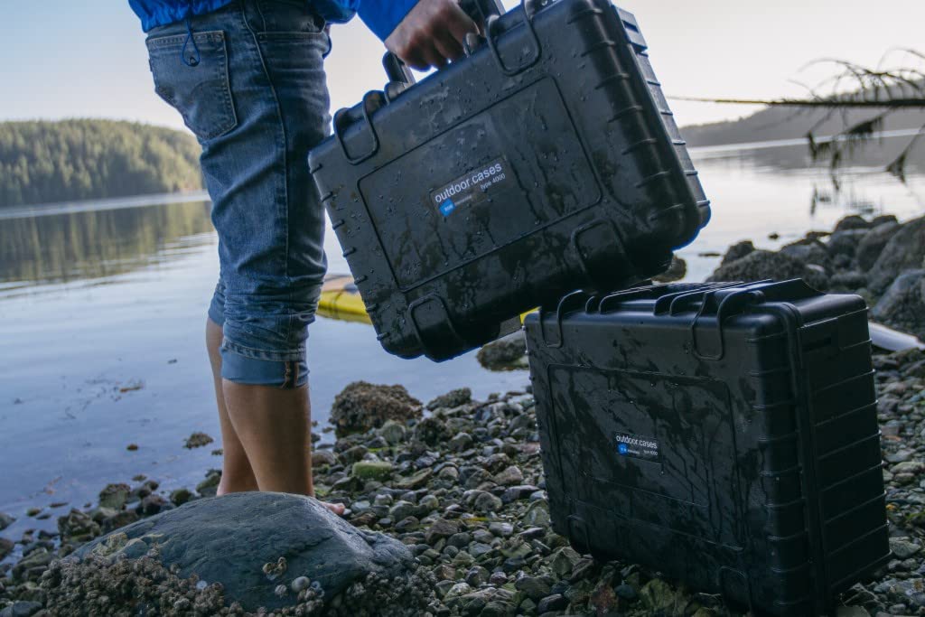 B&W International multi-purpose case outdoor 5040 (PP.162) bronze green - empty case - waterproof (IP67), dustproof, impact-resistant, extremely robust - PP.162.BG
