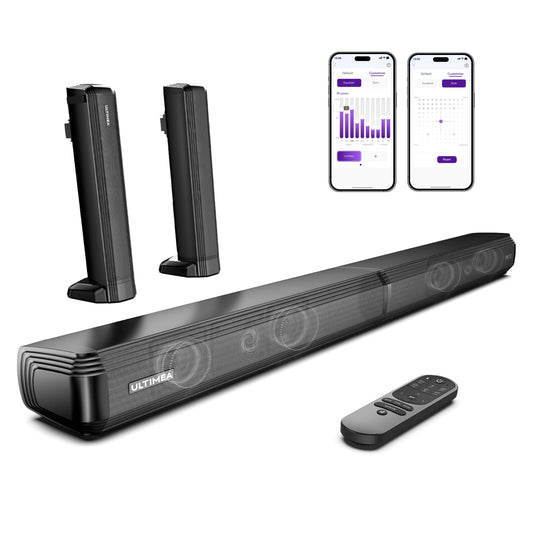 ULTIMEA Apollo S40 Pro 2.2 Soundbar for TV devices, divisible 2-in-1 soundbar - U3301