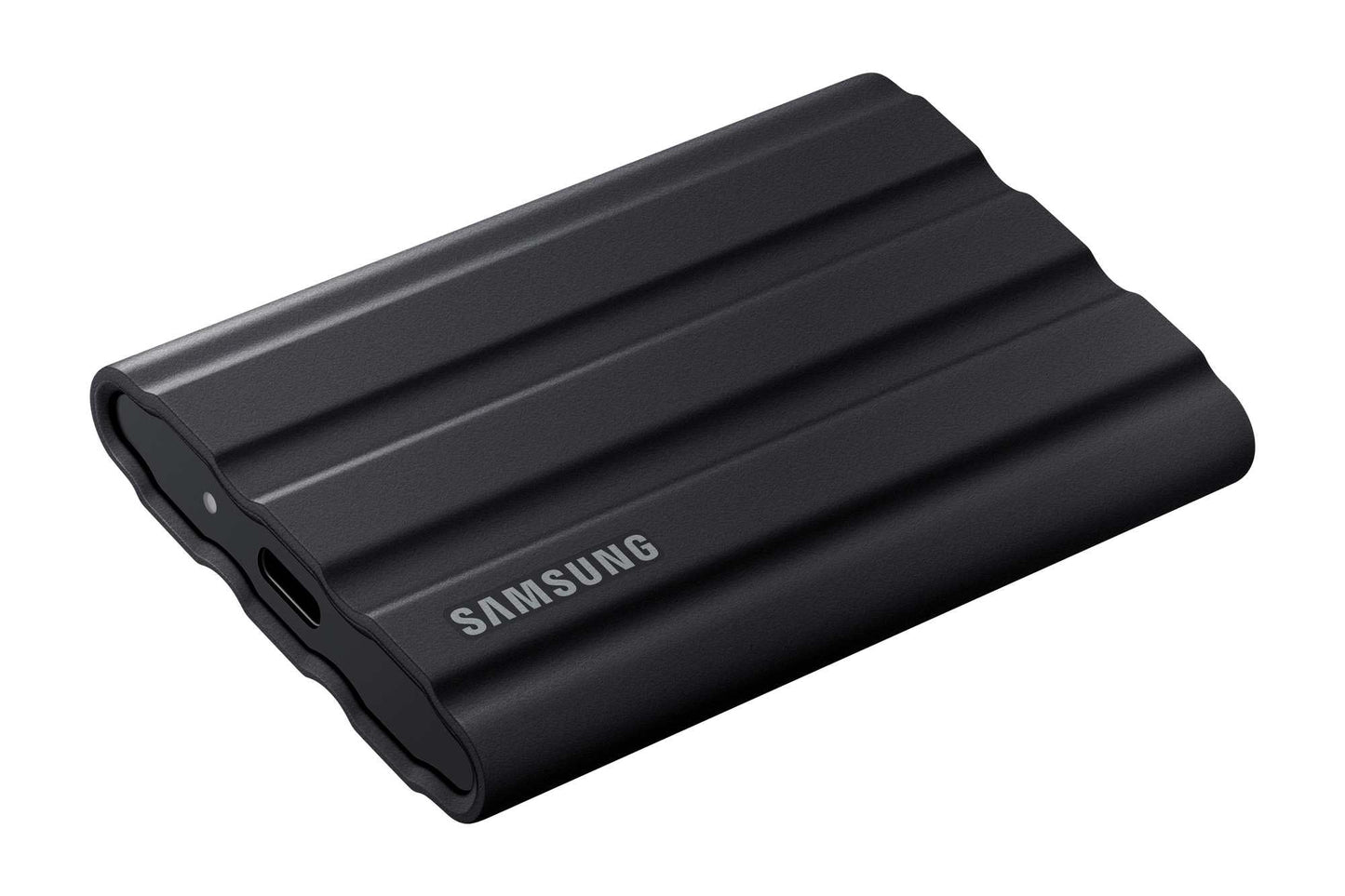 Samsung Portable SSD T7 Shield, 4 TB, USB 3.2 Gen.2, 1,050 MB/s read, 1,000 MB/s write, robust external hard drive outdoor for Mac, PC and smartphone, black, MU-PE4T0S/EU