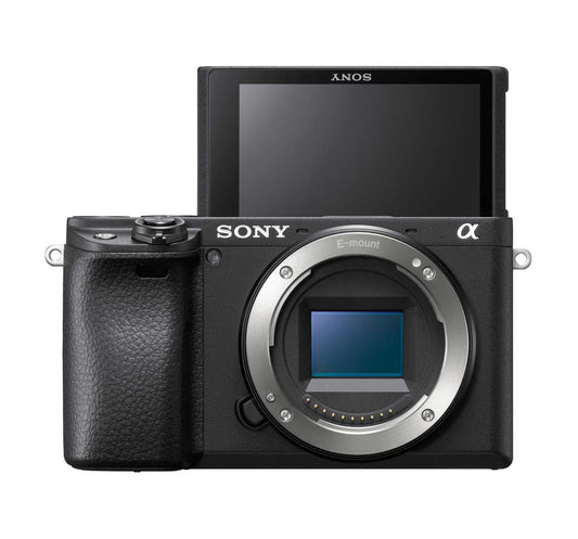 Sony Alpha 6400 APS-C Spiegellose Kamera (Schneller 0,02s - ILCE6400AB.CEC