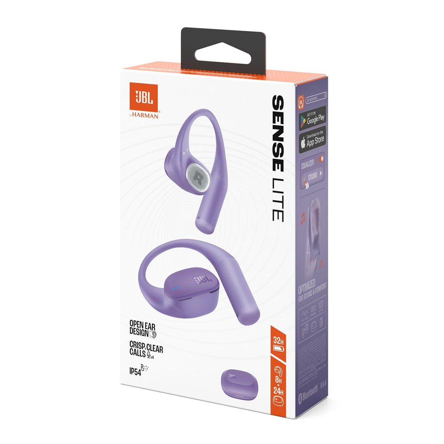 JBL Sense Lite, Wireless Open-Ear Headphones, Purple - JBLSENSELITEPUR