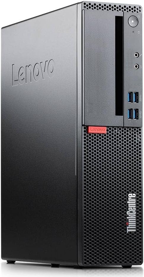 Lenovo ThinkCentre - PC rapid cu Intel Core i7 6700 - Computer silențios pentru birou și home office cu 4.00 GHZ - 32 GB - 1000 GB SSD - USB3.0 - WLAN - inclus Windows 11 Pro și Office 2010#7715 - 7715-3