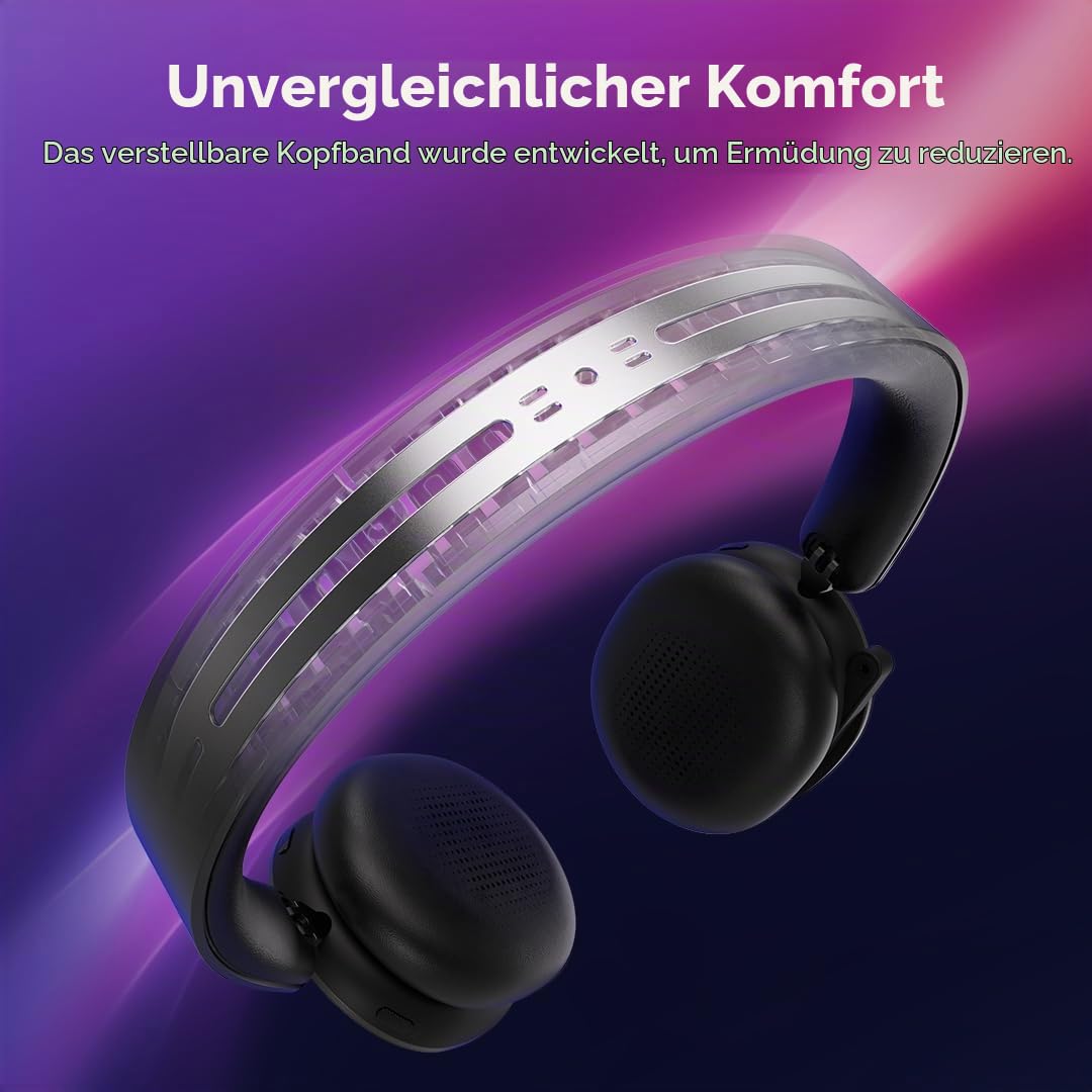 Căști wireless ANC pliabile Lenovo ThinkPad Dual-Mode 8550 Aura Edition USB-C Gri - 4XD1T60925