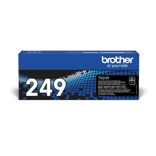 Brother Original TN-249BK Toner Cartridge Black, up to 4,500 pages, compatible with HL-L8230CDW, HL-L8240CDW, MFC-L8340CDW, MFC-L8390CDW