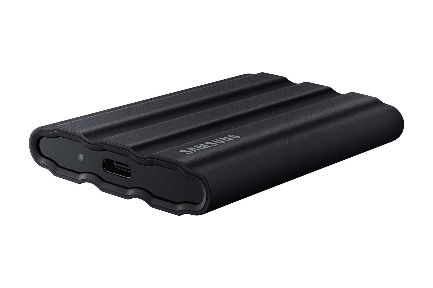 Samsung Portable SSD T7 Shield, 4 TB, USB 3.2 Gen.2, 1,050 MB/s read, 1,000 MB/s write, robust external hard drive outdoor for Mac, PC and smartphone, black, MU-PE4T0S/EU