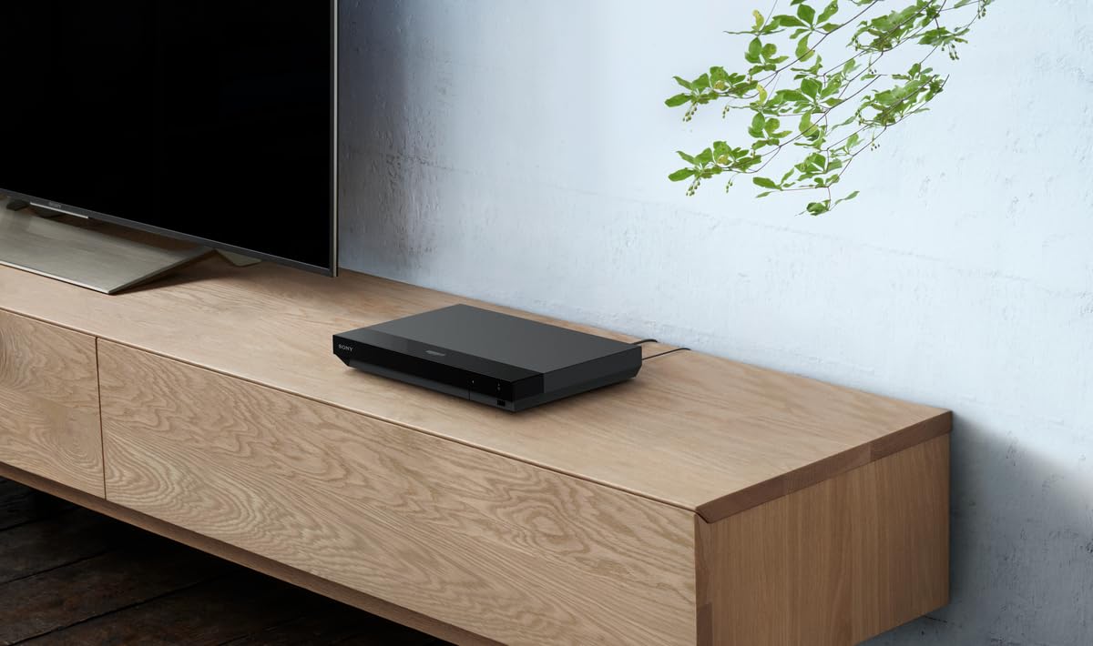Sony UBP-X700 4K Ultra HD Blu-ray Disc Player (High-Resolution Audio, HDR10, Dolby Vision, BT.2020, Enhanced Upscaling, Universal Player, HDMI & Coaxial SPDIF) - UBPX700B.EC1