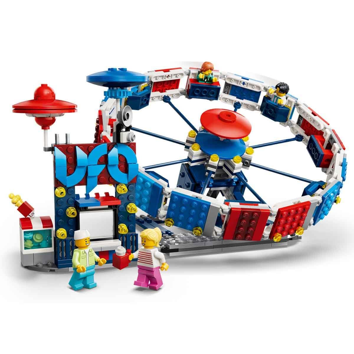 LEGO Creator 3-in-1 Legendary Ferris Wheel Set - Toy with 3 building options: Ferris wheel, UFO ride or carousel - DIY decoration - Birthday gift for boys and girls aged 8 and up - 31389