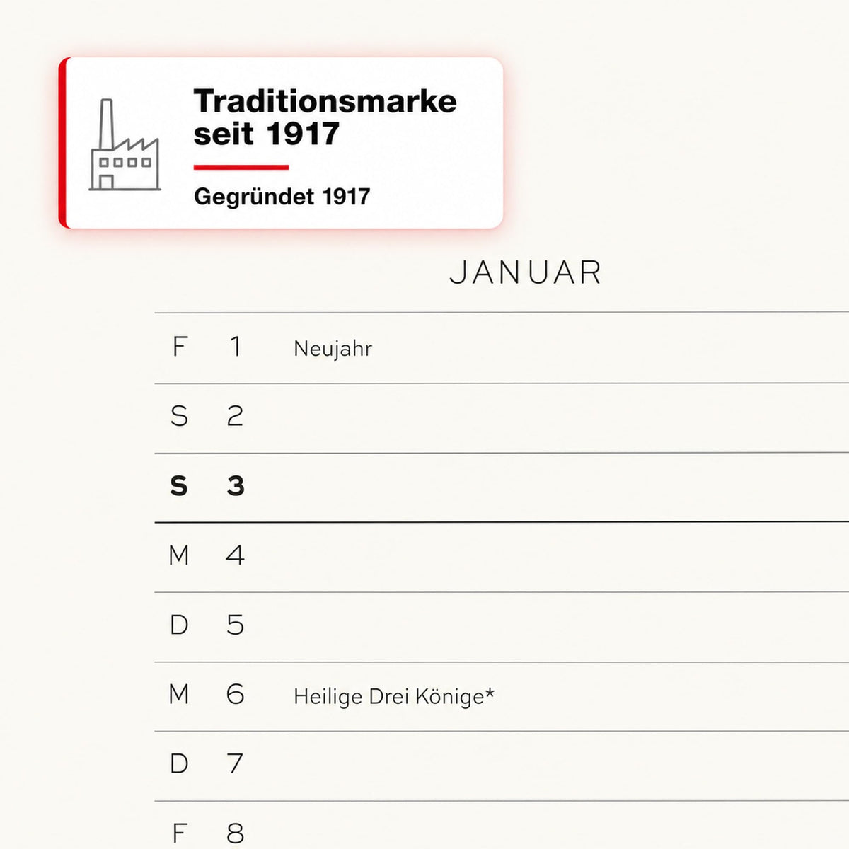 LEUCHTTURM1917 calendar săptămânal 2027 mediu (A5) cu caiet - planificator de întâlniri germană, salvie, copertă moale, ianuarie-decembrie 2027, prezentare săptămânală în stânga + pagina de note în dreapta - 400071
