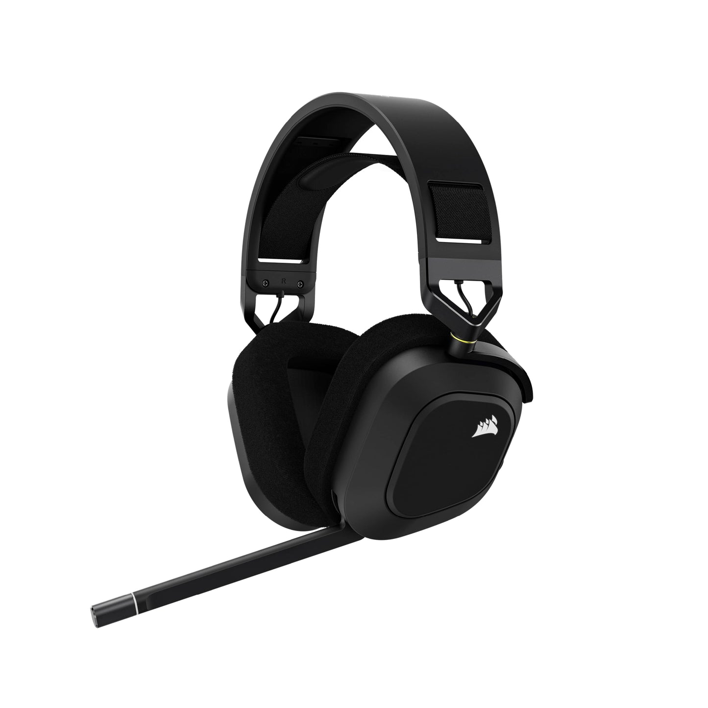 Corsair HS80 RGB Wireless Multiplatform Gaming Headset - Dolby Atmos - Omnidirectional Microphone - iCUE Compatible - PC, Mac, PS5, PS4 - Carbon - CA-9011235-EU
