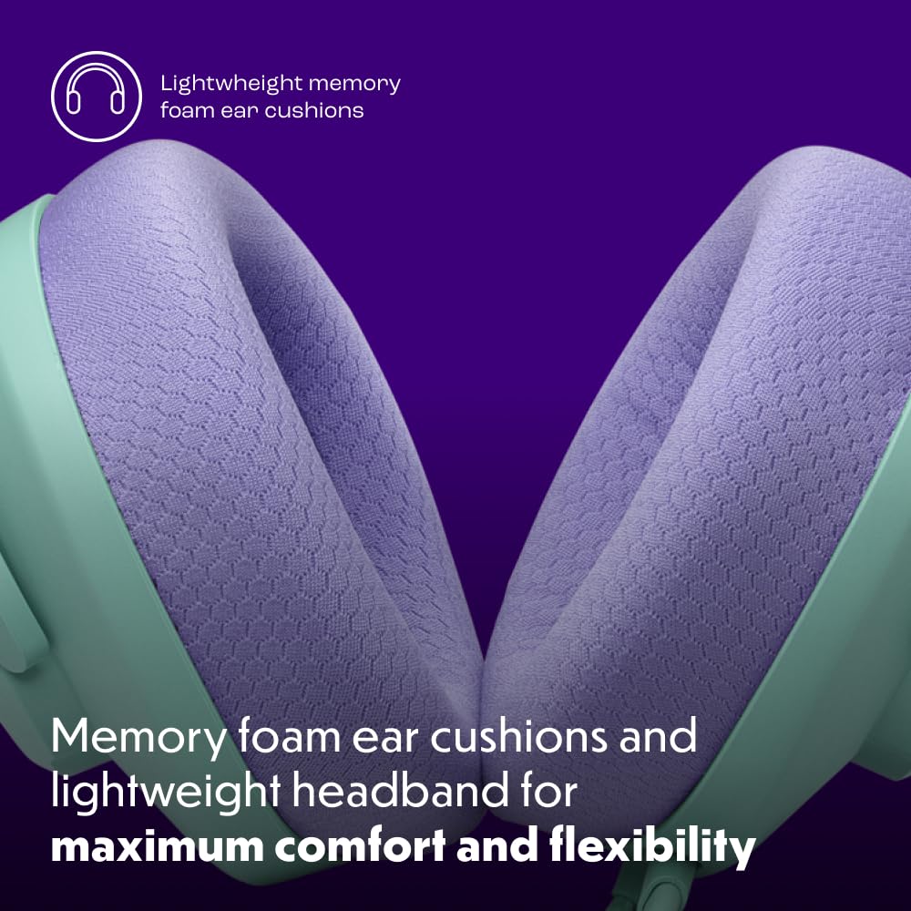 JBL Quantum 100M2 Wired Over-Ear Gaming Headset with JBL QuantumSOUND Signature, 3.5mm jack, multi-platform compatibility and detachable microphone with mute option, cyan - JBLQTUM100M2CYN