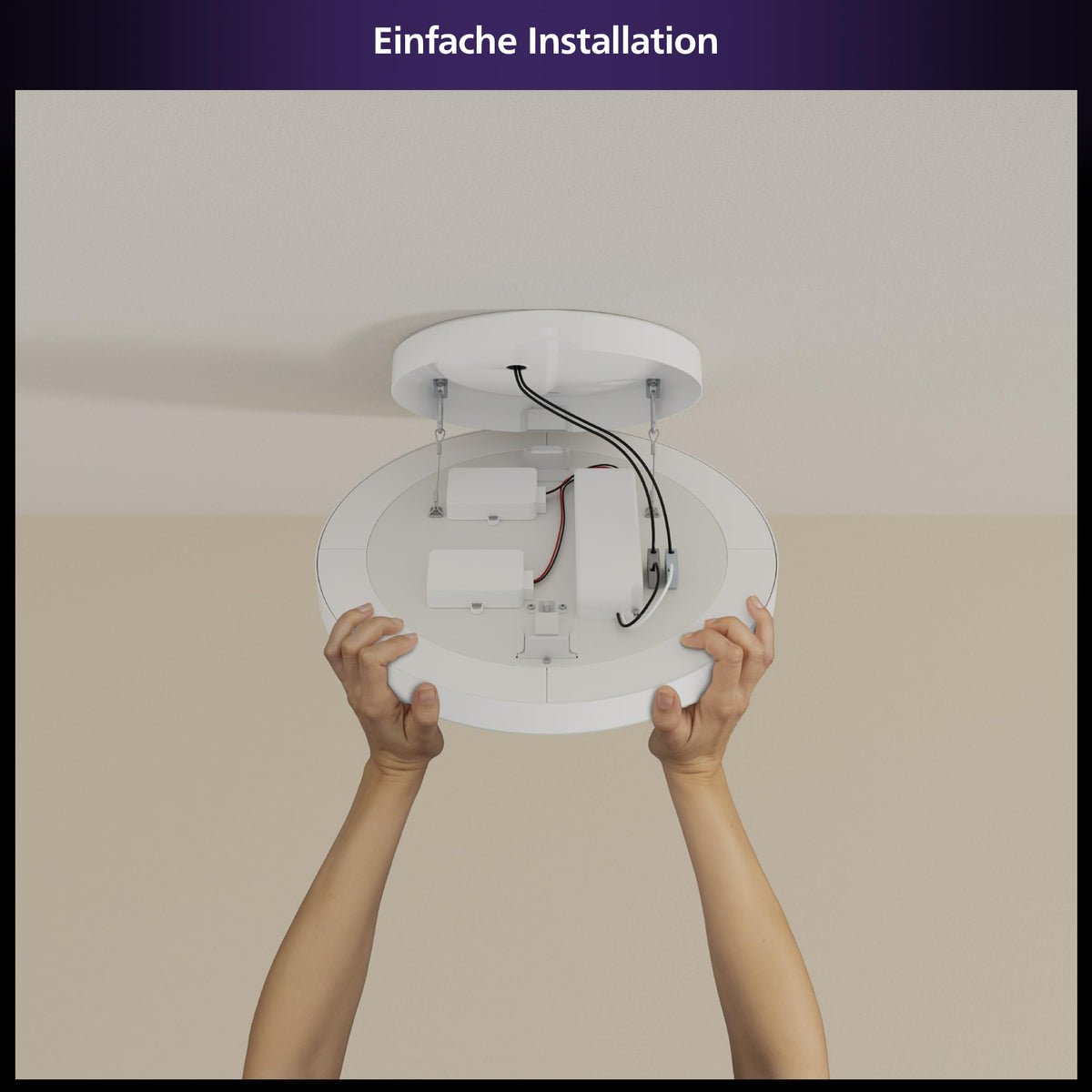 Philips Hue Datura Ceiling Light Small, 38.4 cm Diameter, White - 8720169277618
