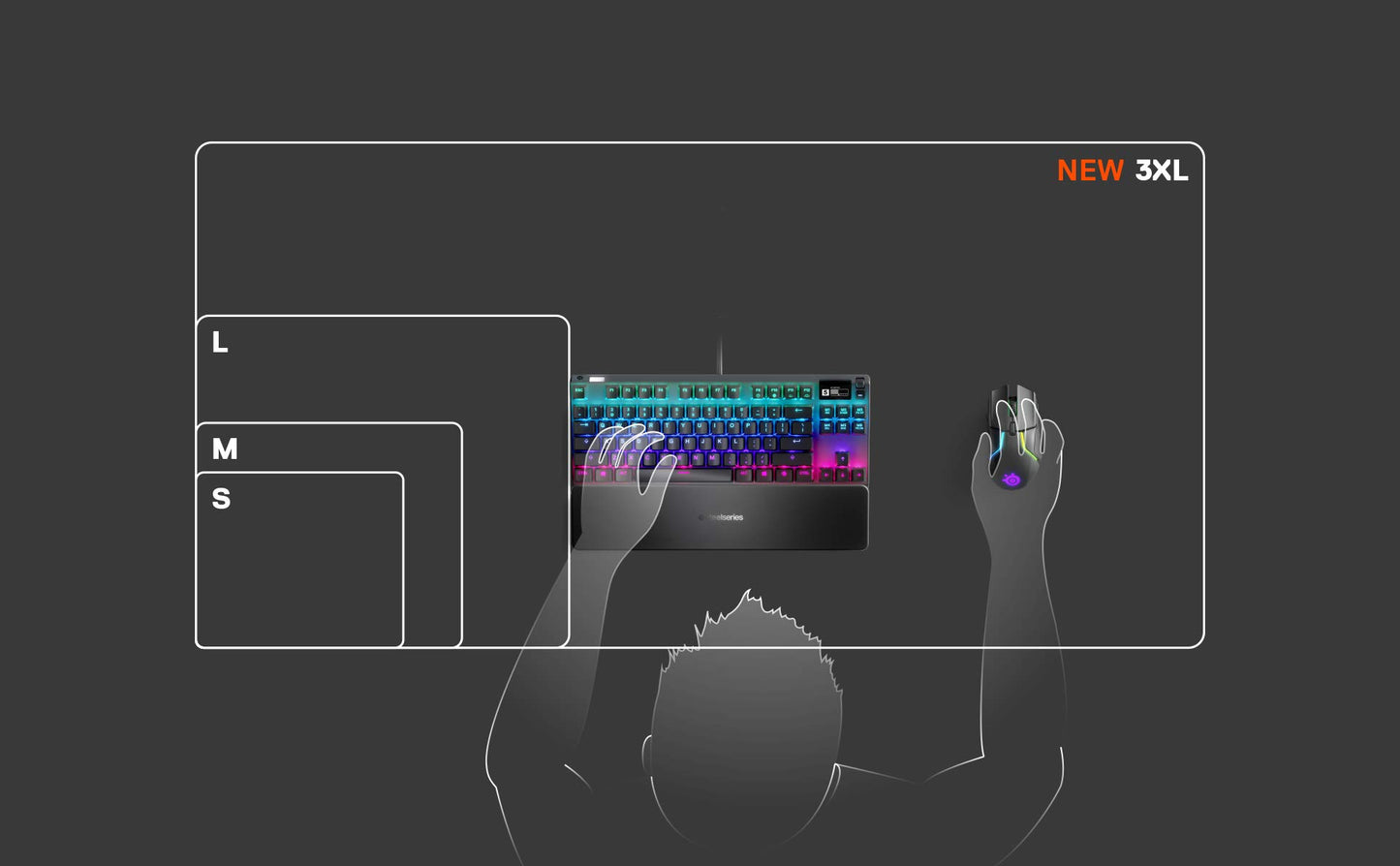 SteelSeries QcK 3XL (63843)