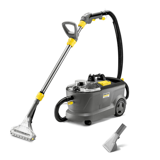 Kärcher Puzzi 10/1 Edition Carpet Cleaner, for Upholstery and Textiles, 10 L, 20-25 m²/h, 10.5 kg, Gray - ‎1.100-131.0