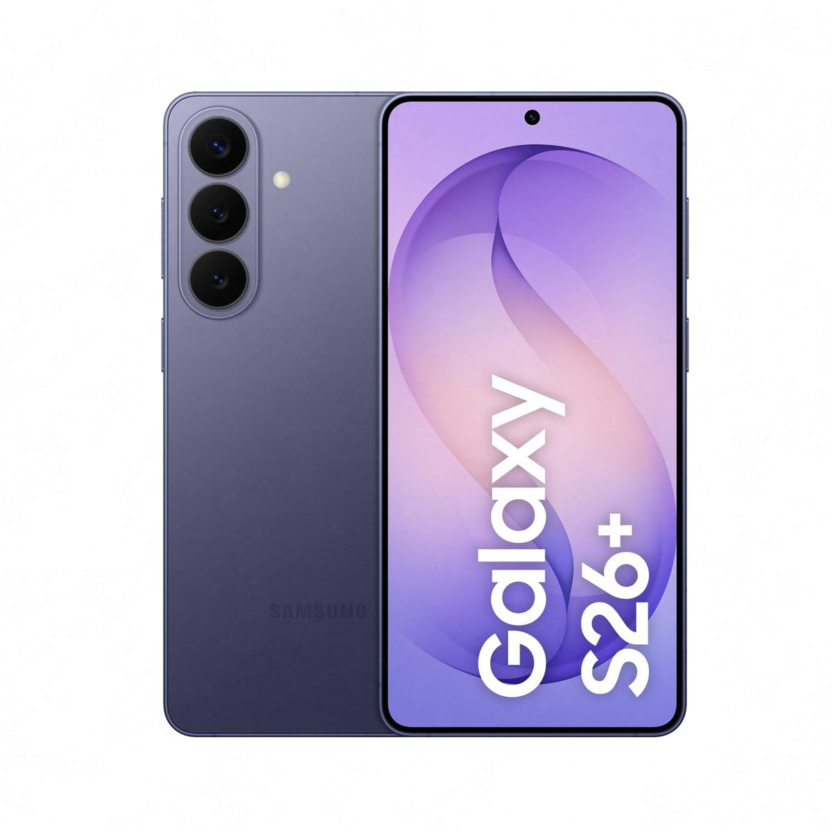 Samsung Galaxy S26+ AI Smartphone with Galaxy AI, No Contract, Android Phone, 12 GB RAM, 256 GB Storage, AP Processor, 50 MP, Cobalt Violet, 3 Years Manufacturer Warranty [Exclusive on Amazon] - F-MS947BZVDAMZ