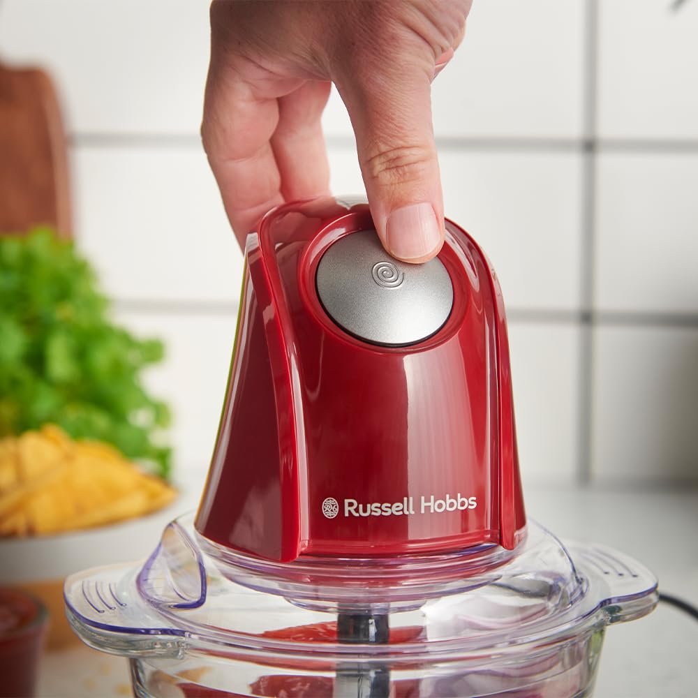 Russell Hobbs Desire Mini Chopper, Glass Container, 500 ml, 350 Watt - 27132-56