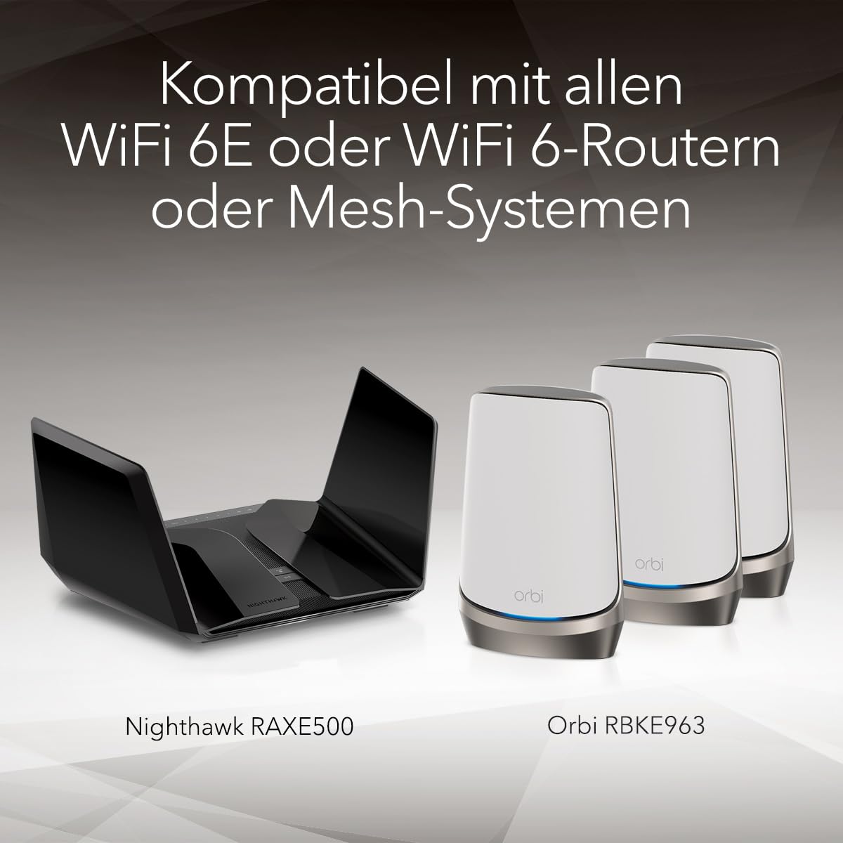 NETGEAR Nighthawk WiFi 6E USB 3.0-Adapter (A8000) – AXE3000 Tri-Band Viteză Wireless Gigabit (până la 3 Gbit/s) Funcționează cu orice router sau sistem Mesh WiFi 6 sau 6E – Pentru PC-uri cu Windows - A8000-100PES
